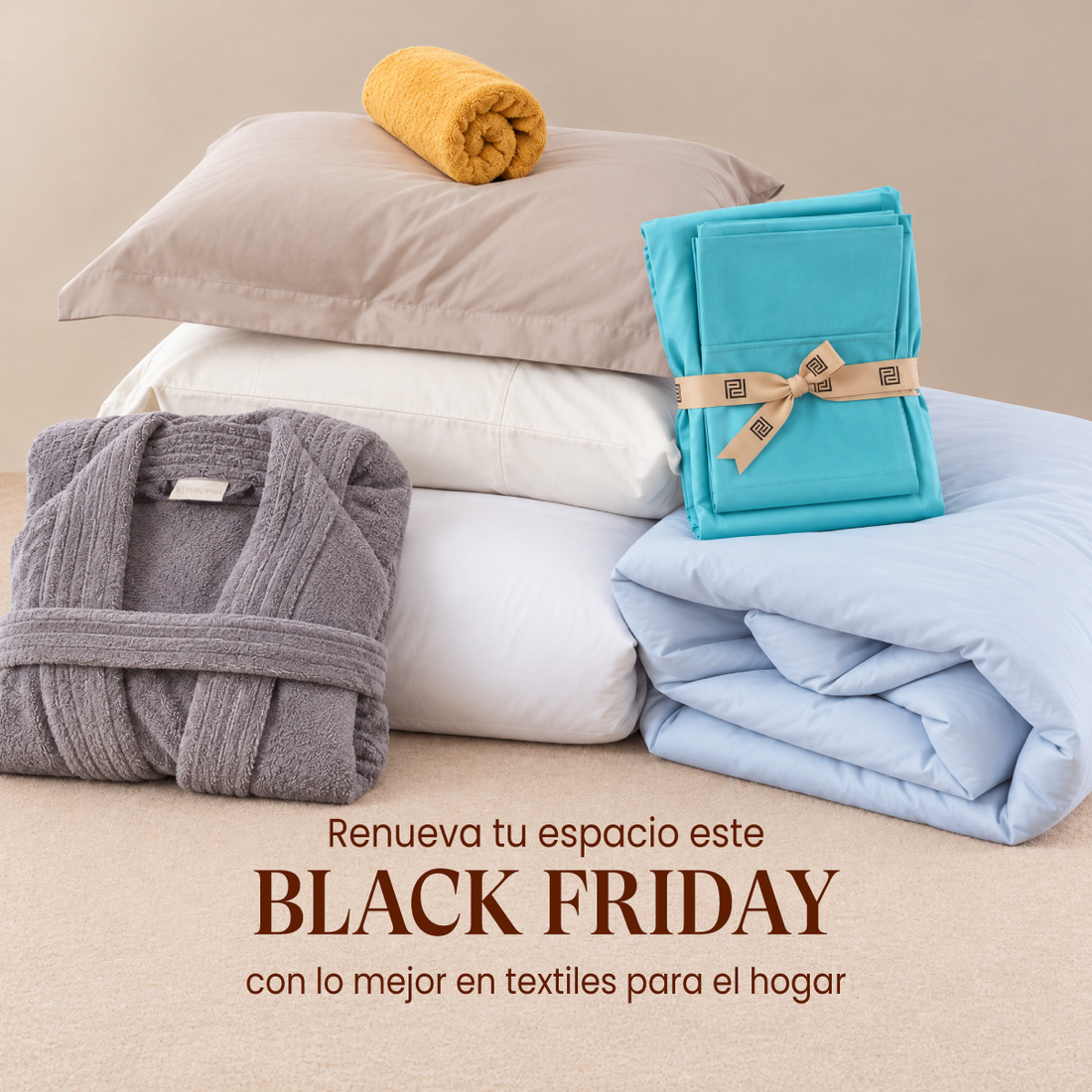 Renueva tu espacio este Black Friday con lo mejor en textiles para el hogar