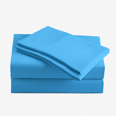 Fundas de Almohada 285 Hilos Percal 100% Algodón Pima | Cielo