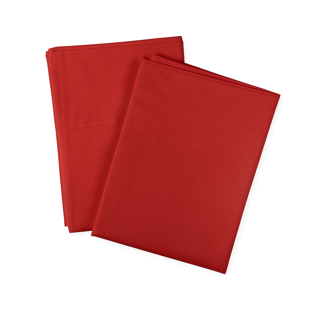 Fundas de Almohada 285 Hilos Percal 100% Algodón Pima | Ciruela