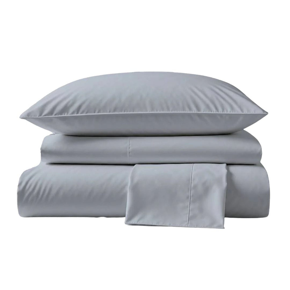 Sábanas 400 Hilos Satén 100% Algodón Pima | Plateado Colección I.U.