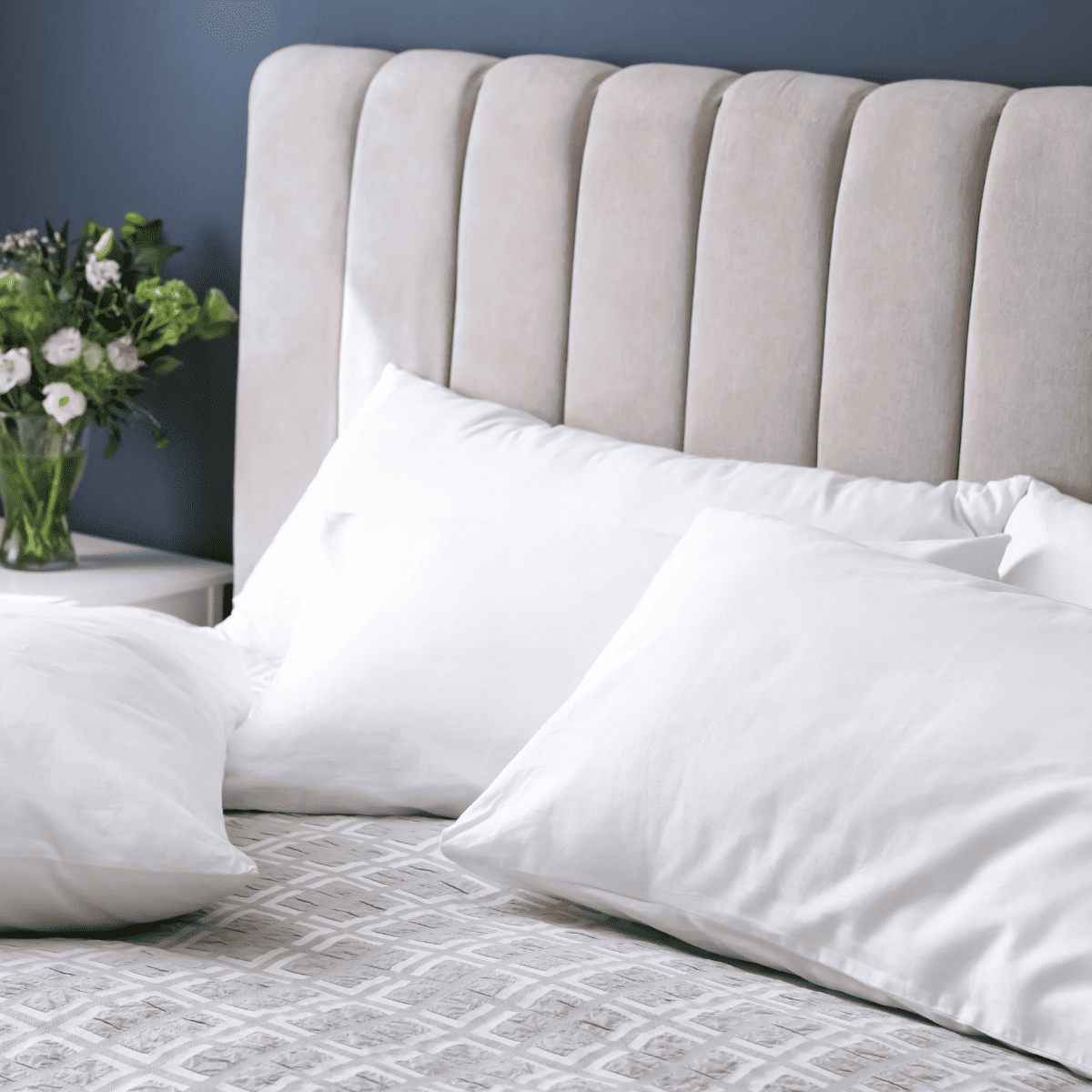 Fundas de Almohada 415 Hilos Percal 100% Algodón Pima | Blanco