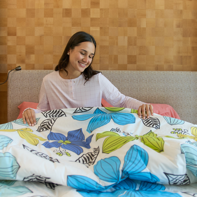 Edredón Reversible | Hojas