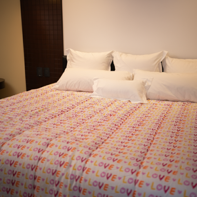 Edredón Reversible 150 Hilos Percal | Love