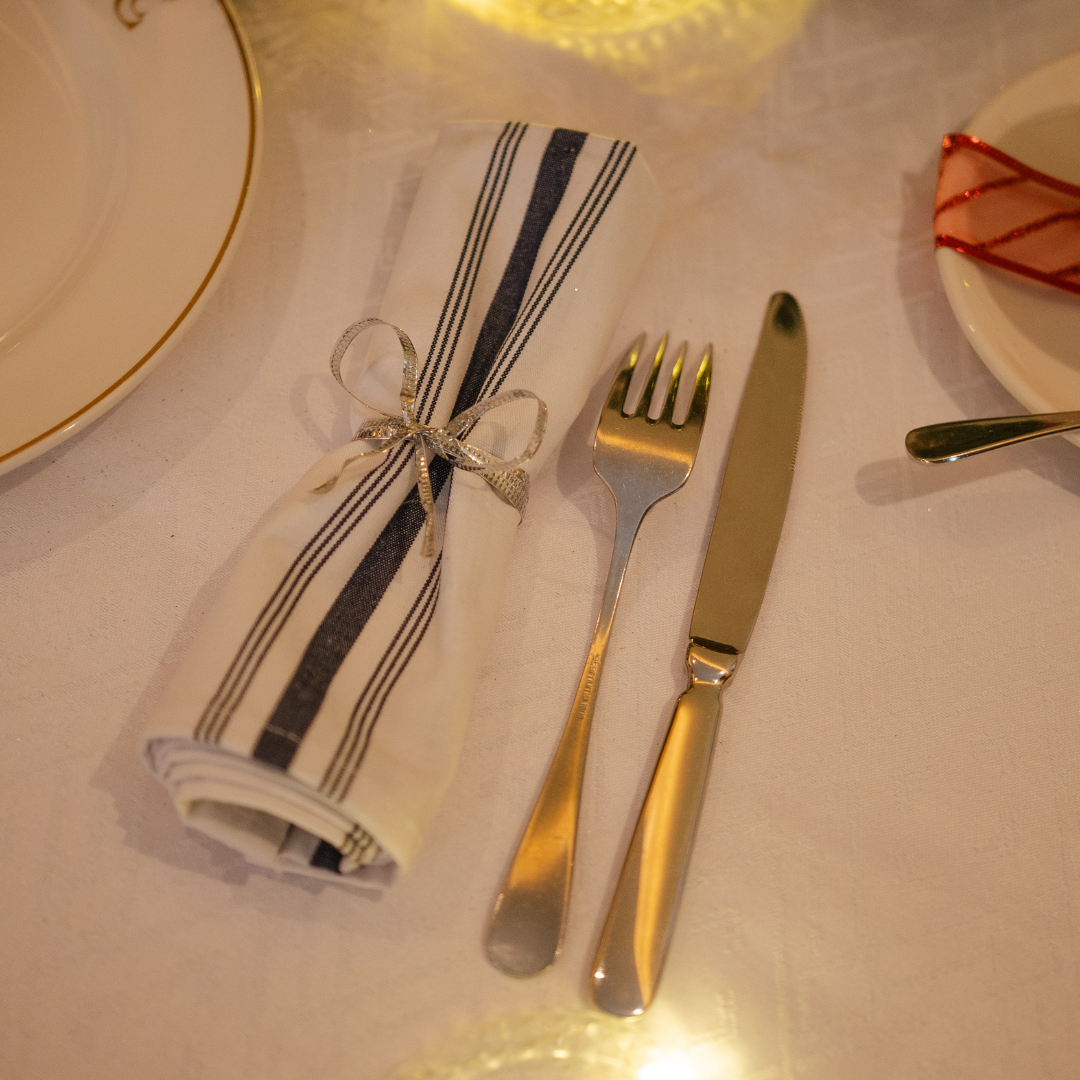 Set de 8 servilletas Poliester | Provence Bleu