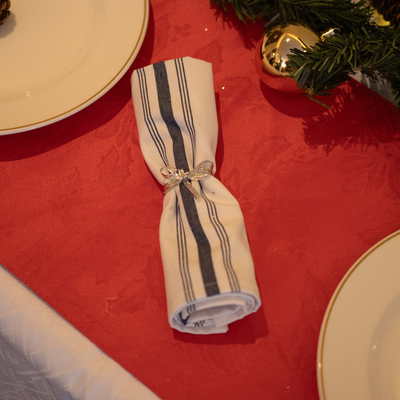 Set de 8 servilletas Poliester | Provence Bleu