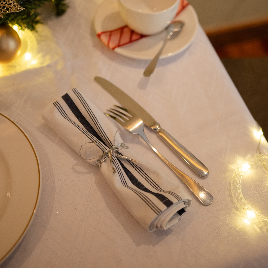 Set de 8 servilletas Poliester | Provence Bleu