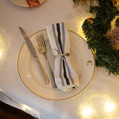 Set de 8 servilletas Poliester | Provence Bleu