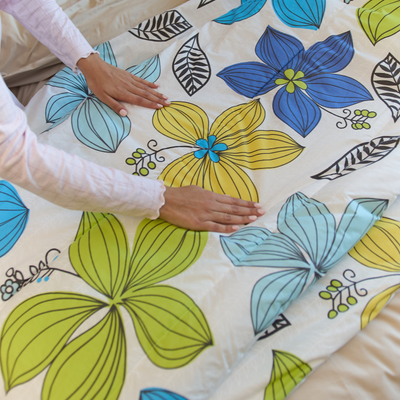 Edredón Reversible | Hojas