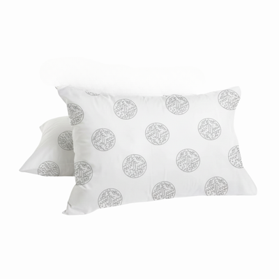 Fundas de Almohada 400 Hilos Satén 100% Algodón Pima | Inti Gris Colección I.U.
