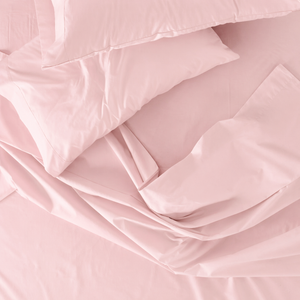 Sábanas 415 Hilos Percal 100% Algodón Pima | Rosa Pastel