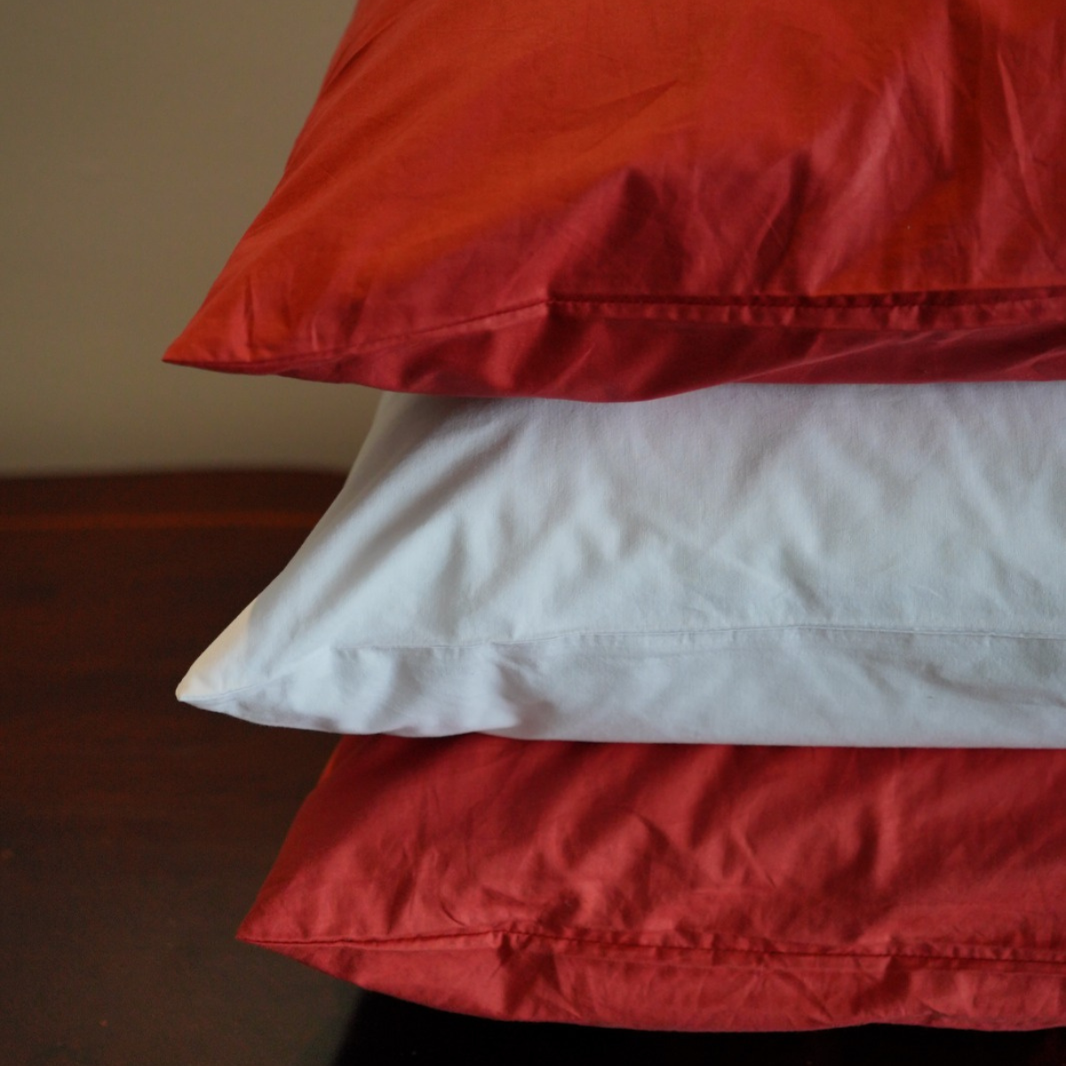 Fundas de Almohada 285 Hilos Percal 100% Algodón Pima | Ciruela