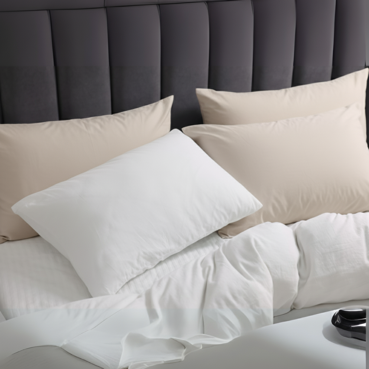 Fundas de Almohada 400 Hilos Satén 100% Algodón Pima | Anis