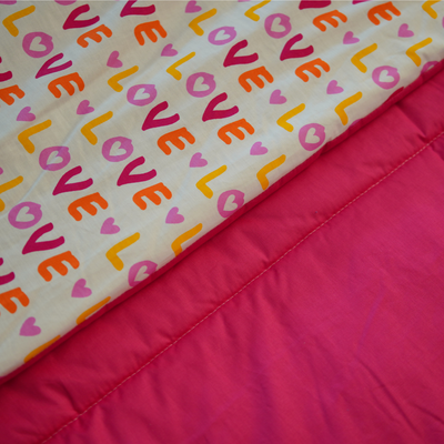 Edredón Reversible 150 Hilos Percal | Love