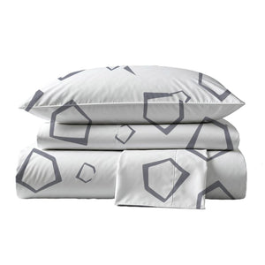 Sábanas 400 Hilos Satén 100% Algodón Pima | Phuyu Gris Colección I.U.
