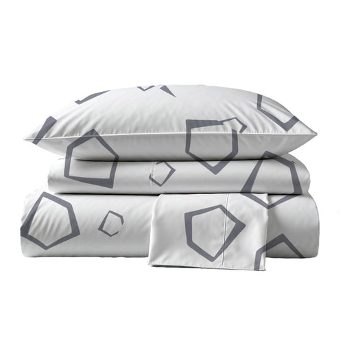 Sábanas 400 Hilos Satén 100% Algodón Pima | Phuyu Gris Colección I.U.