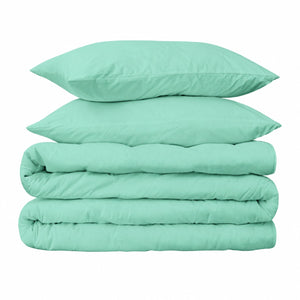 Set de Funda Duvet 400 Hilos Satén 100% Algodón Pima | Esmeralda