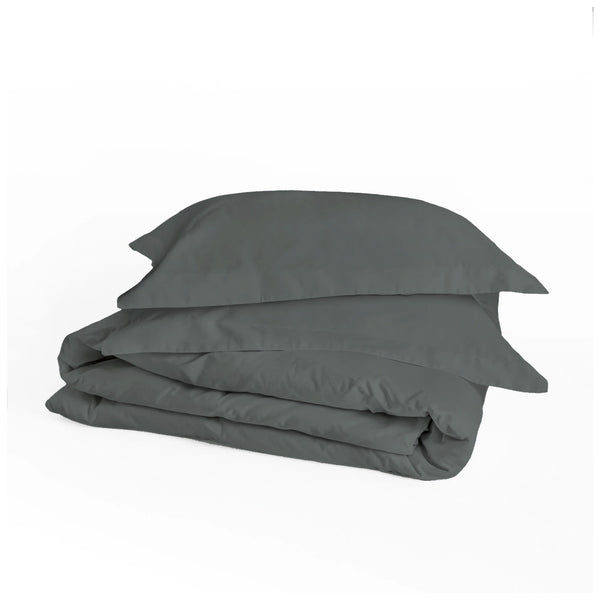 Set de Funda Duvet 415 Hilos Percal 100% Algodón Pima | Sombra