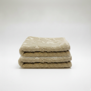 Set de Toallas de Visita Diseño Amapola 500 gr/m² | Peru Pima