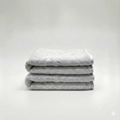 Set de Toallas de Visita Diseño Amapola 500 gr/m² | Peru Pima