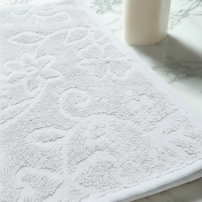 Set de Toallas de Visita Diseño Floral 500 gr/m² | Peru Pima