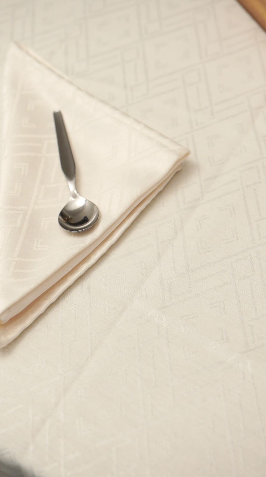 Mantel Rectangular Mediano Jacquard | Polialgodón