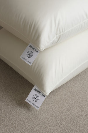 Set de 2 Almohadas Clásicas de Microfibra