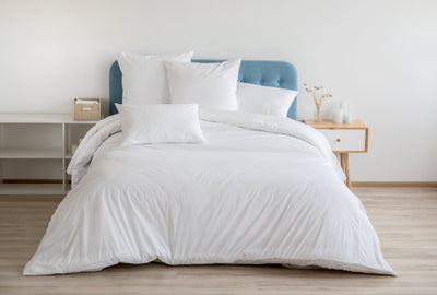 Edredón Reversible 220 Hilos Percal | Blanco