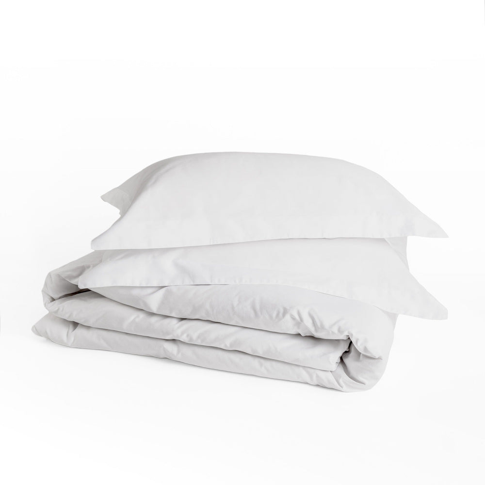 Funda Duvet 400 Hilos Satén 100% Algodón Pima | Blanco Lima