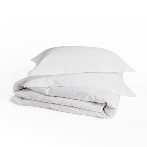 Funda Duvet 400 Hilos Satén 100% Algodón Pima | Blanco Lima