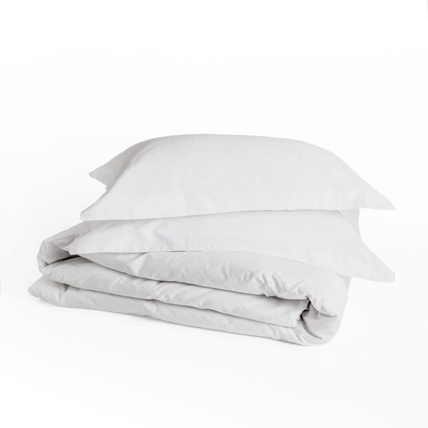 Funda Duvet 400 Hilos Satén 100% Algodón Pima | Blanco Lima